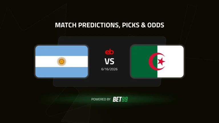 Match Graphic Argentina vs Algeria
