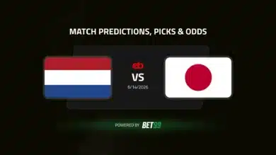 Match Graphic Netherlands vs Japan