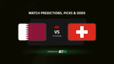 Match Graphic Qatar vs Switzerland