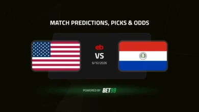 Match Graphic USA vs Paraguay