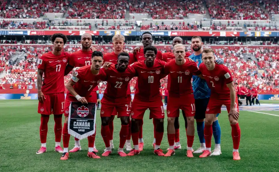 Canada’s starting lineup for Friday’s World Cup opening match against Bosnia and Herzegovina.