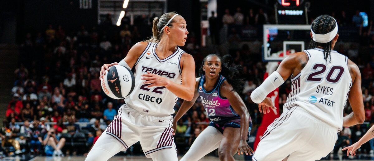 Washington Mystics vs. Toronto Tempo, 2026 WNBA Season, Julie Allemand
