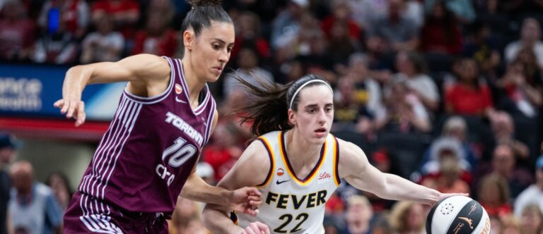 Toronto Tempo vs. Indiana Fever, Maria Conde, Caitlin Clark, 2026 WNBA Season