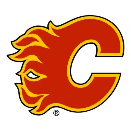 The official NHL logo for the Calgary Flames