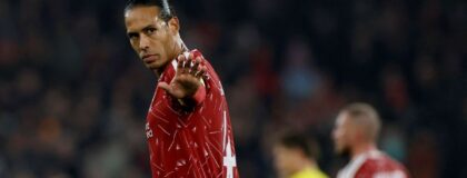 EFA Champions League - Liverpool v Villarreal - Anfield, Liverpool, Britain - October 20, 2026 Liverpool's Virgil van Dijk reacts Action Images via Reuters/Jason Cairnduff